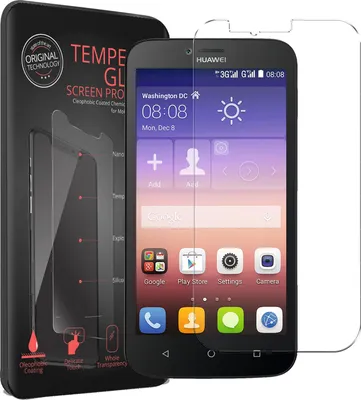 Immagine prodotto di 2x vetro blindato per la protezione dello schermo in vetro di Huawei Y625