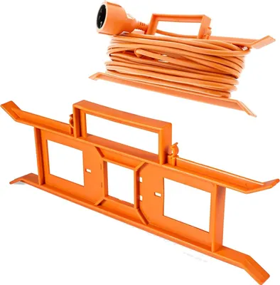 Produktbild von 2 x Kabelaufwickler Kabelhantel kabelaufroller für Stromkabel Verlängerungskabel