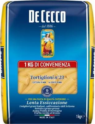 Obrázek produktu pro De Cecco makarony tortiglioni 1 kg