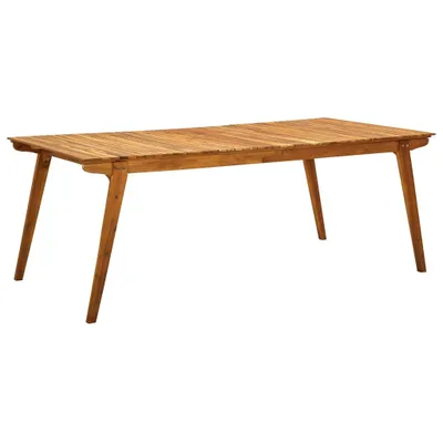 Obrázek produktu pro Zahradní stůl 201,5 x 100 x 75 cm masivní akáciové dřevo