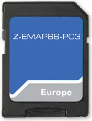 Produktbild von Zenec Z-EMAP66-PC3 | Z-x56/66/65 Prime 16 GB SD-Karte EU-Karte Navigation für PKW