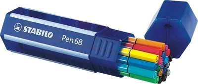Produktbild von Fasermaler Pen 68 VE=10x20 Farben