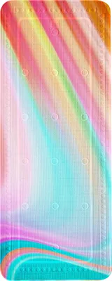 Produktbild von Kleine Wolke Wanneneinlage VIBES Multicolor 36 x 92 cm