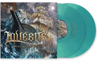 Produktbild von Lovebites: Outstanding Power (Turquoise Vinyl)