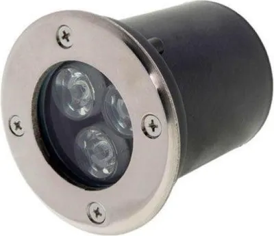 Image de Spot Extérieur Encastrable LED IP65 220V Sol 3W 18° - Blanc Chaud 2300K - 3500K