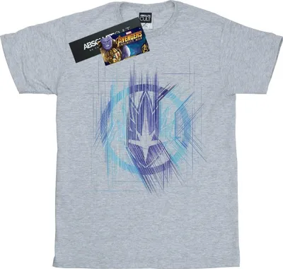 Produktbild von Marvel - "Avengers Infinity War Guardian" T-Shirt für Herren BI12632 (S) (Grau)