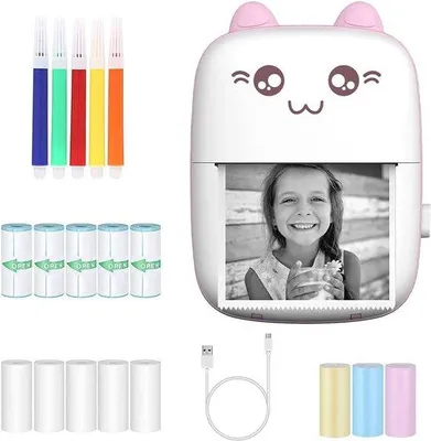 Obrázek produktu pro Mini termální tiskárny fotografií pro papírové poznámky a deníky