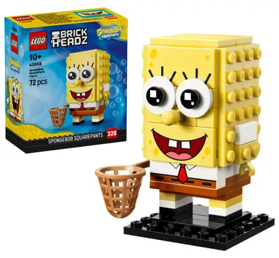 Produktbild von LEGO® BrickHeadz 40858 SpongeBob Schwammkopf