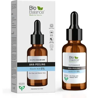 Produktbild von Bio Balance AHA-Peeling Peeling und Aufhellung Nachtserum für Gesicht 30 ml