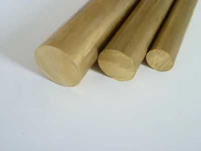 Produktbild von B&T Metall Messing Rundstangen Ø 22,0 mm, Länge ca. 25 cm (250 mm +0/- 5 mm)