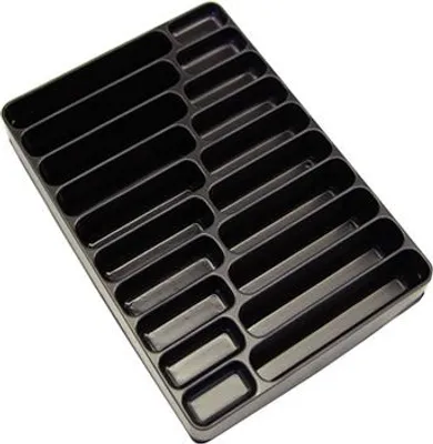Produktbild von Einleger / Einteiler schwarz 20-fach