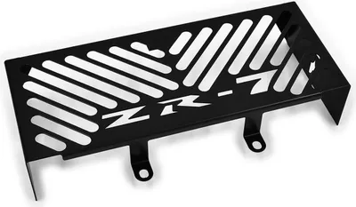 Immagine prodotto di Copriradiatore ZIEGER compatibile con il logo Kawasaki ZR-7 nero