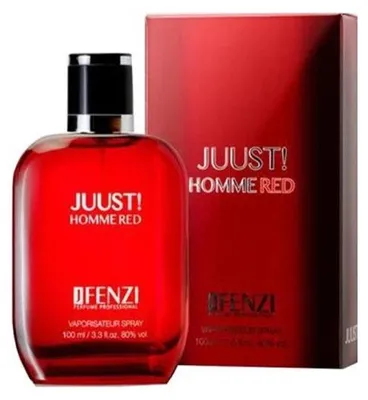 Obrázek produktu pro J' Fenzi JUUST! Homme red 100ml eau de parfum - Parfémovaná voda 100 ml