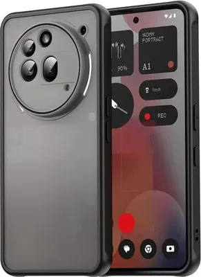 Obrázek produktu pro Pouzdro pro Nothing Phone (3a) - Zadní kryt Phonesta AirFrost Poloprůhledné - Matné černé