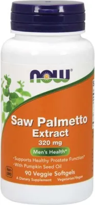 Immagine prodotto di NOW Foods saw palmetto con olio di semi di zucca, 320 mg, 90 capsule 2949