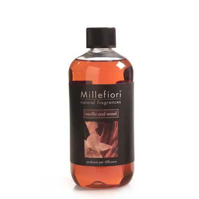 Obrázek produktu pro Millefiori Milano Fragrance Diffuser Vanilla and Wood Refill 500 ml