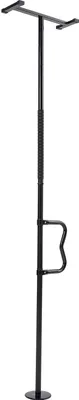 Produktbild von Sicherheitsstange Haltegriff Boden Decke 136kg Deckenhöhe 305cm Schwarz