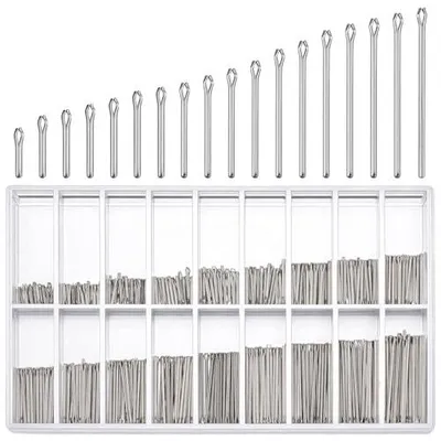 Zdjęcie produktu dla Sztyfty do bransoletek zegarkowych metalowe 360 szt 6 23 mm zestaw