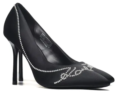 Zdjęcie produktu dla Karl Lagerfeld SARABANDE, czarne szpilki "Signia", model KL30906, rozmiar 38