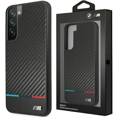 Produktbild von BMW M Kollektion Dreiecke - Etui Samsung Galaxy S22+ (czarny)