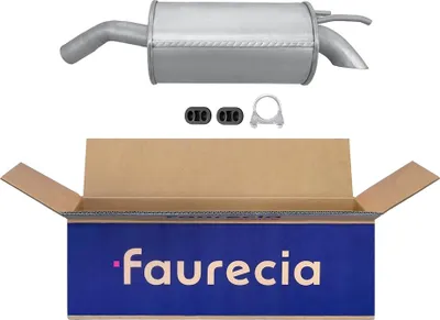 Produktbild von HELLA 8LD 366 031-291 Endschalldämpfer für OPEL Vectra C Limousine (Z02) Auspuff