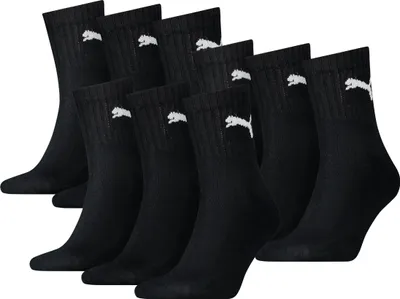 Produktbild von 9 Paar Uni Puma Short Crew Sportsocken in Schwarz Größe 43-46