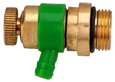 Produktbild von Schrägsitzventil KFR Absperrventil Oberteil mit steigender Spindel DVGW Größe 1/4'' und Entleerungsventil