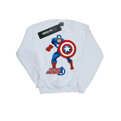 Obrázok produktu pre Captain America - "The First Avenger" Mikina pre mužov BI350 (S) (Weiß)