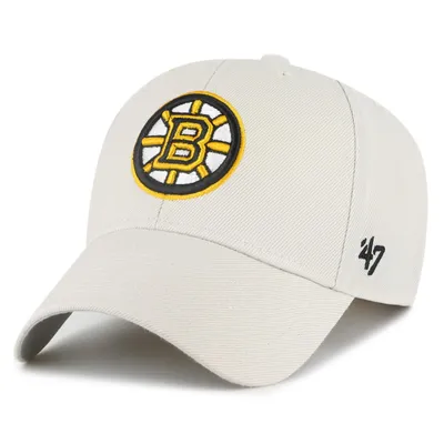 Zdjęcie produktu dla czapka 47 Brand Relaxed Fit Cap - NHL Boston Bruins bone beige
