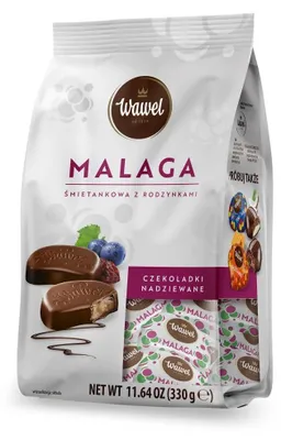 Produktbild von Wawel "Malaga" Konfekt mit Weintrauben 330g