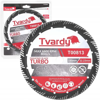Imagen del producto de Disco de corte diamantado turbo para piedra y granito, 230 mm