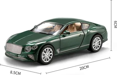 Zdjęcie produktu dla GT Racing Model samochodów Zabawki Music Light Pull Back dla dzieci zielony