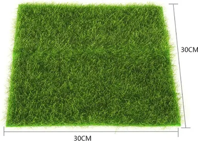 Obrázok produktu pre Umelý trávnik Tráva Turf Interlocking Grass Tile Trávnik Koberec pre záhradu Bonsai Home Akvárium Umelý trávnik DIY dekorácie