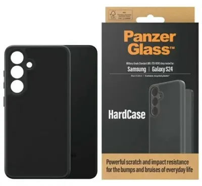 Produktbild von PanzerGlass ® HardCase Schwarz Samsung Galaxy S24, Cover, Samsung, Samsung - Galaxy S24, Schwarz