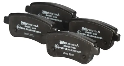 Produktbild von VALEO Bremsbeläge Satz Hinten für RENAULT MEGANE III Grandtour (KZ0/1) 302101A