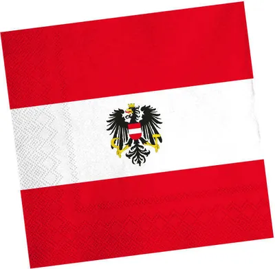 Produktbild von 20 Österreich Servietten Wien 33cm