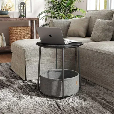 Produktbild von Runder Beistelltisch – Couchtisch – kleiner Tisch – platzsparend – 45 cm T x 50 cm H