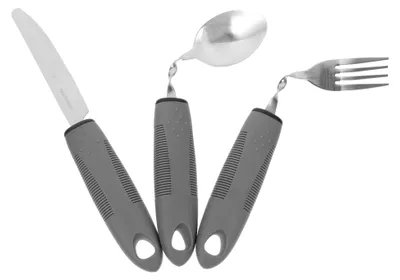 Produktbild von Rutschfestes Besteck für Senioren mit Ergonomischem Griff