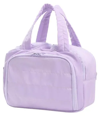 Zdjęcie produktu dla Omgoods - Kosmetyczka dużej pojemności - Torba kosmetyczna - Kosmetyczka z haczykiem - Organizer - Wodoodporna, wykonana z PVC - 4 przegródki - Torba na kosmetyki