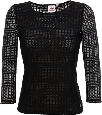 Produktbild von Damen Bluse Offwhite 7/8-Arm EDMEA