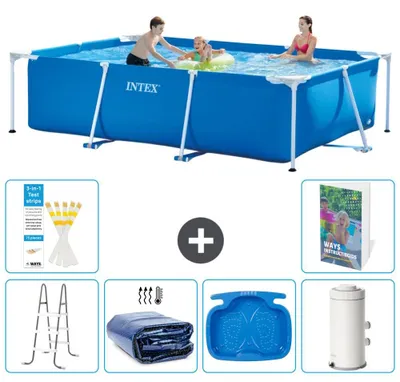Produktbild von Rechteckiger Frame Pool - 300x200x75 cm - 5-teilig S144