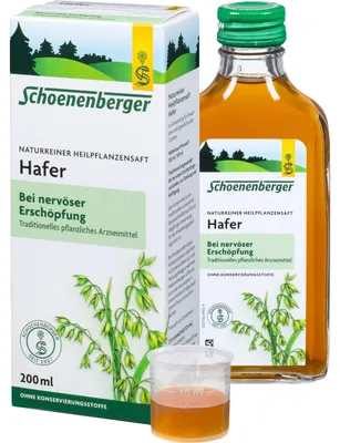 Image de Schoenenberger Jus naturel de plantes médicinales Avoine 200 ml