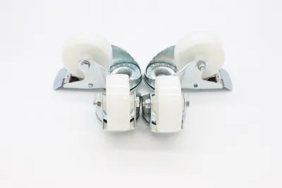 Produktbild von Maxima - Wheels set for Table Steamer - 2 with brackes - 4.3 Inch / 11 cm