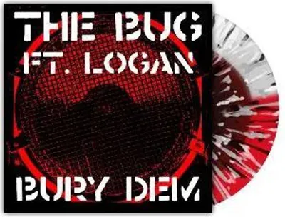 Produktbild von The Bug Vs Earth: Burials / Mud (Splatter Vinyl)