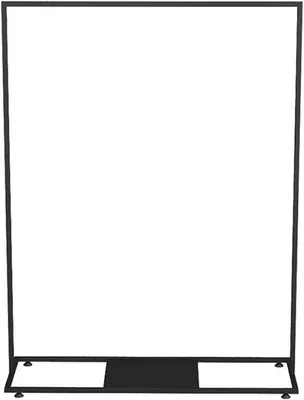 Productafbeelding van Kledingrek - Garderoberek - Kleding Opbergen - Met Schoenrek - 160x100cm - Zwart