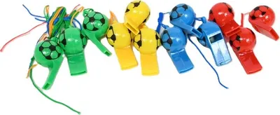 Image de Sifflets DROMADER - lot de 12 pièces. 01213