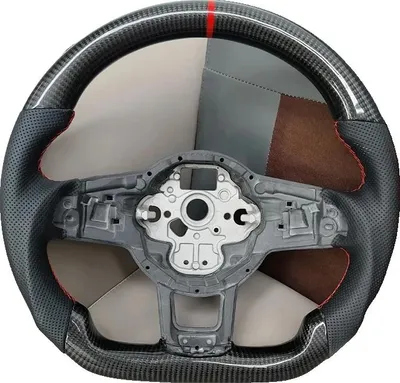Obrázek produktu pro Sportovní volant, uhlíková vlákna, kůže, uhlík