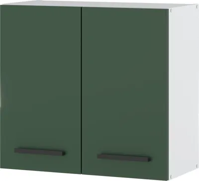 Zdjęcie produktu dla Szafka Kuchenna Wisząca Modułowa 80Cm Blande Biała Butelkowa Zieleń