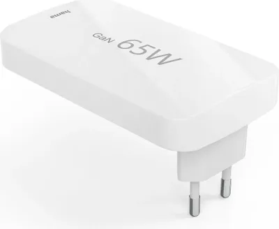 Produktbild von Hama flaches Mini-Ladegerät  65W 2xUSB-C/1xUSB-A, weiß     201976