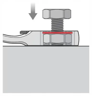 Produktbild von Würth Ring-Maulschlüssel mit Ratsche 21 mm Chrom-Vanadium